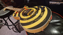 Load image into Gallery viewer, Gibson Epiphone Zakk Wylde Les Paul Custom Bullseye Signature Guitar Artist Signed by Zakk Wylde
