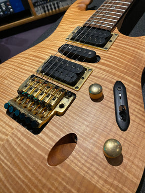 Ibanez EGEN8 Herman Li DragonForce Signature Guitar AAA Flame Top for sale with NEW Hard Case
