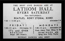 Load image into Gallery viewer, The Beatles Original Stage From First Ever Show Lathom Hall, Liverpool! John Lennon Paul McCartney
