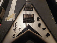 Load image into Gallery viewer, Dave Mustaine&#39;s Personally Owned Megadeth Tour Dean USA Custom Shop VMNT Flying King V kv1

