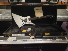 Load image into Gallery viewer, Dave Mustaine&#39;s Personally Owned Stage Used Megadeth Dean Silver Zero Explorer Guitar Signed by Him!
