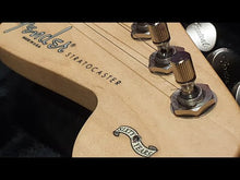 Load and play video in Gallery viewer, RARE Fender 60th Anniversary USA American Stratocaster Diamond Limited Edition Powertune Owned by Dave Burrluck

