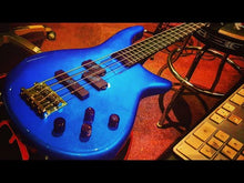 Load and play video in Gallery viewer, ESP Horizon Bass Custom Shop 4-String Electric Blue Metallic Japanese MIJ Japan PJ Precision Bass Guitar
