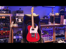Load and play video in Gallery viewer, ESP Custom Ron Wood Telecaster RARE Two Humbucker Red Ronnie Tele
