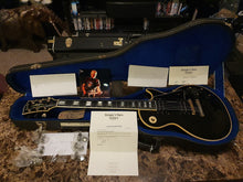 Load image into Gallery viewer, 1969 Gibson Les Paul Custom Black Beauty Owned By BUSH Woodstock &#39;99 Electric Guitar!
