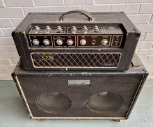 Load image into Gallery viewer, RARE Jimi Hendrix Tour Played Vox Defiant 100 Watt Artist Owned Vintage Guitar Amp 2x12 Speaker Cab
