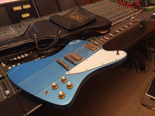 Load image into Gallery viewer, ESP Custom Shop Firebird Phoenix Gibson Lawsuit Pelham Blue Vintage 80&#39;s Electric Guitar
